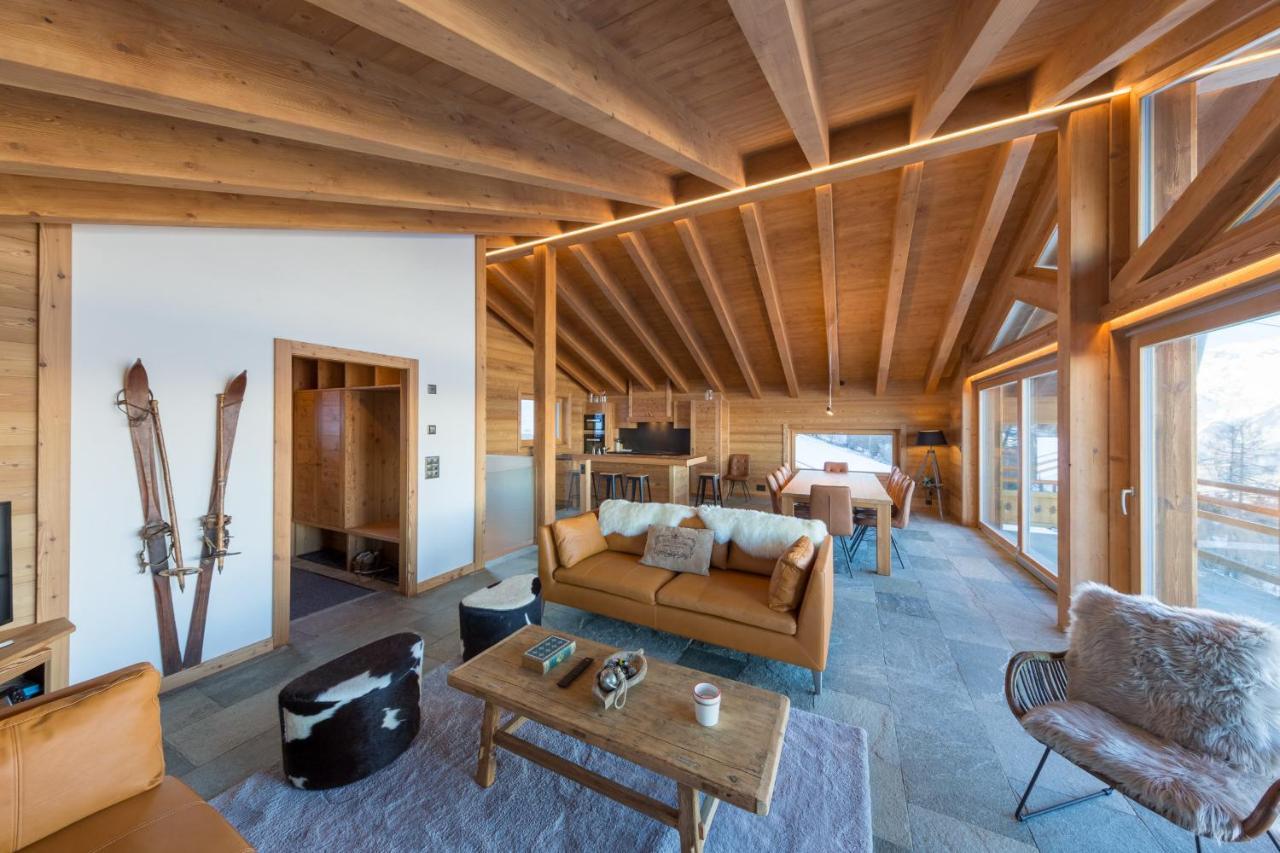 Oak Tree Chalet - On The Ski Slope - Luxury! Nendaz Eksteriør billede