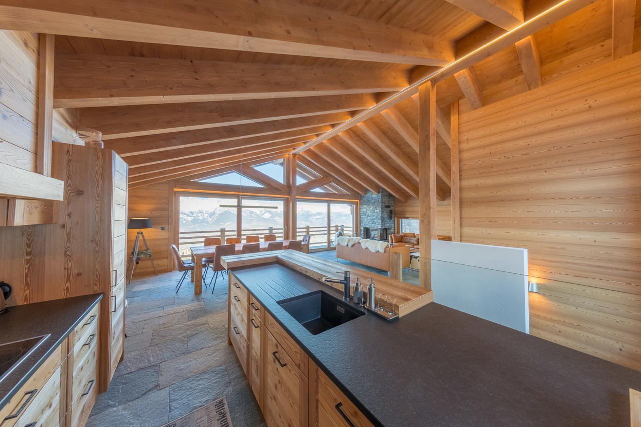 Oak Tree Chalet - On The Ski Slope - Luxury! Nendaz Eksteriør billede