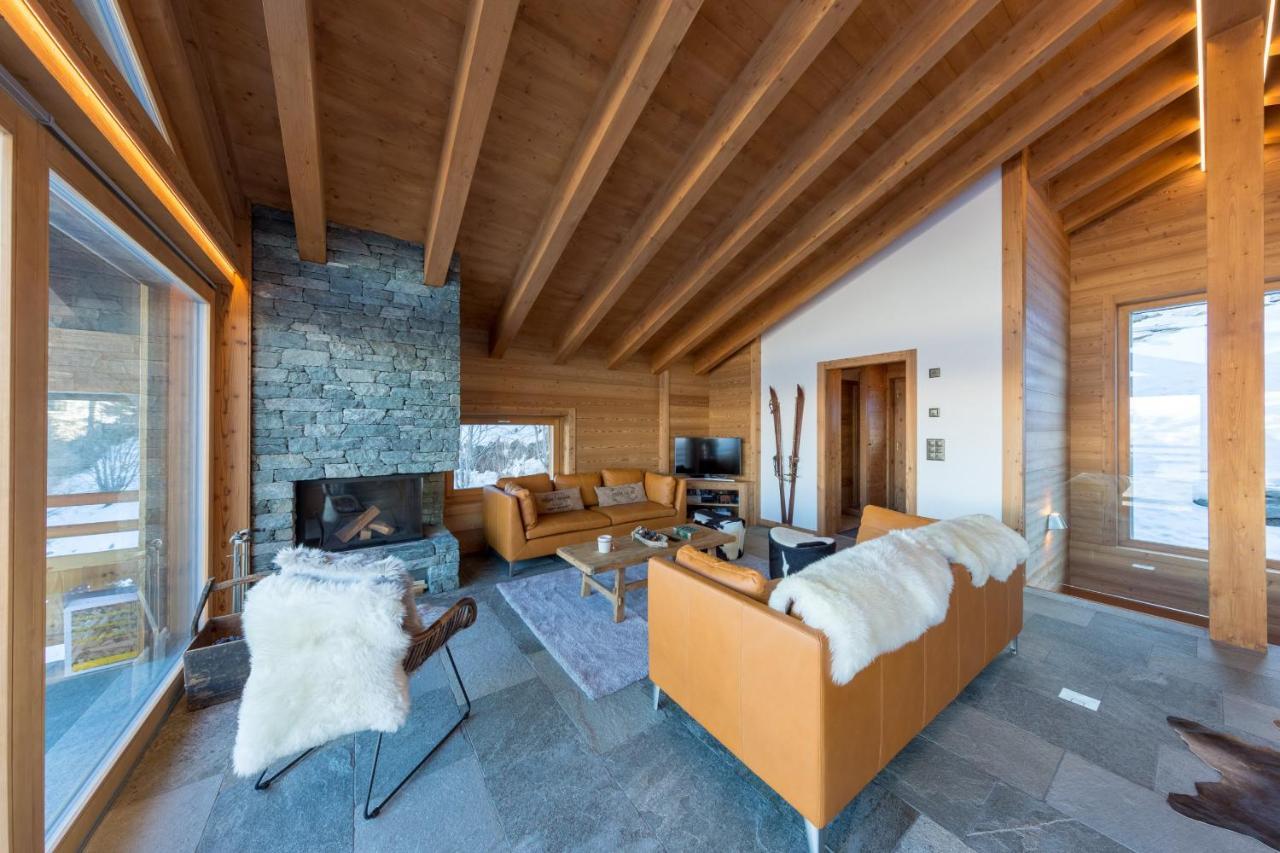 Oak Tree Chalet - On The Ski Slope - Luxury! Nendaz Eksteriør billede