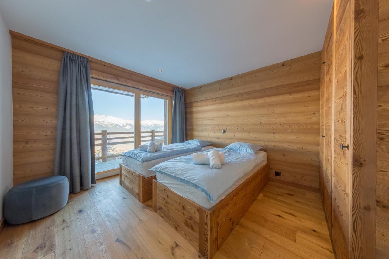 Oak Tree Chalet - On The Ski Slope - Luxury! Nendaz Eksteriør billede